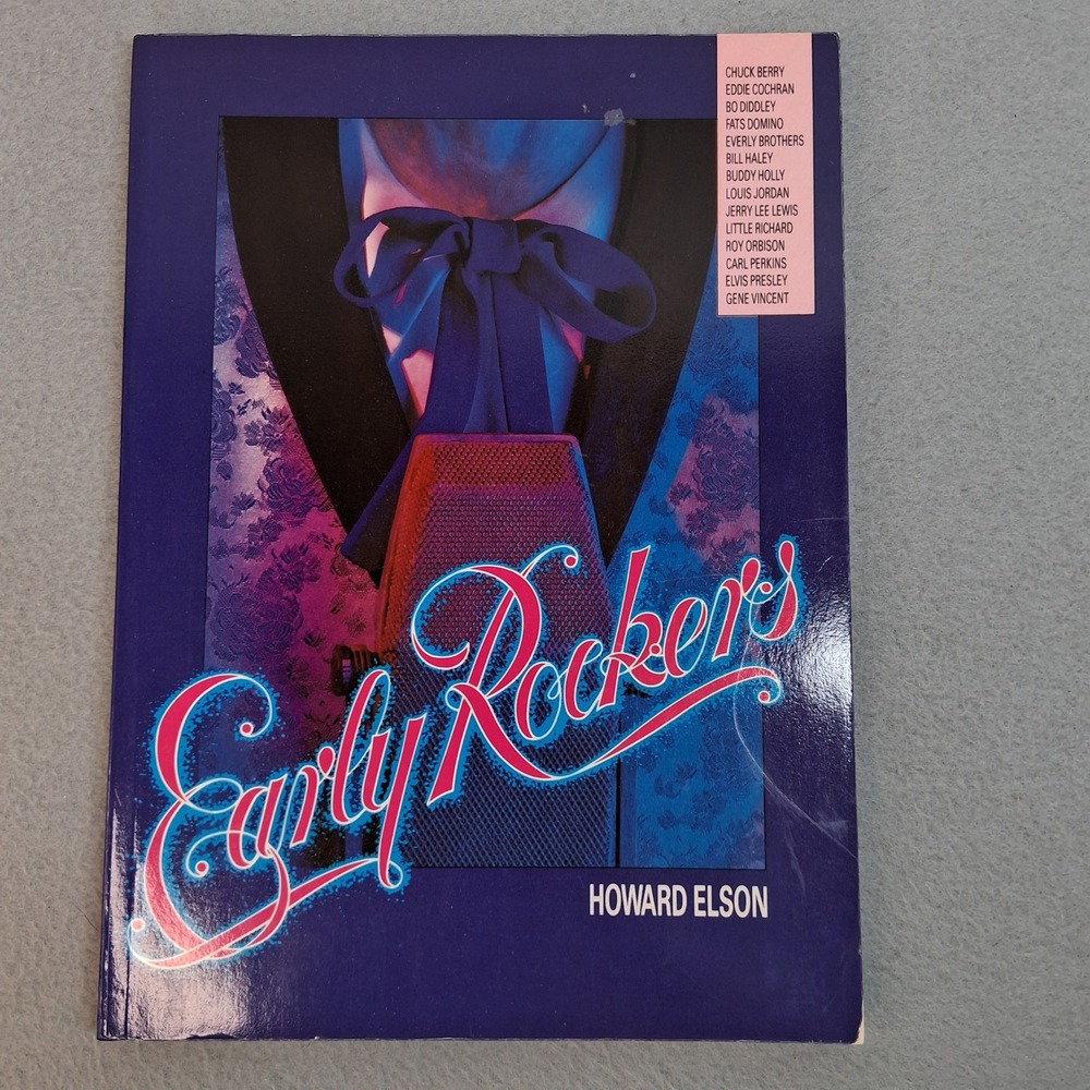 Early Rockers Howard Elson 1982 Paperback Elvis Little Richard Rock History